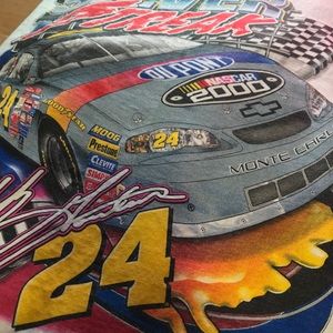 NASCAR Jeff Gordon t-shirt-Silver Streak XL